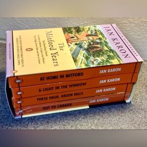 The Mitford Years Jan Karon ~ 1-4 Audiobook Cassette ~ 8 Cassettes